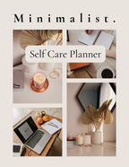 MINIMALIST Self Care Planner