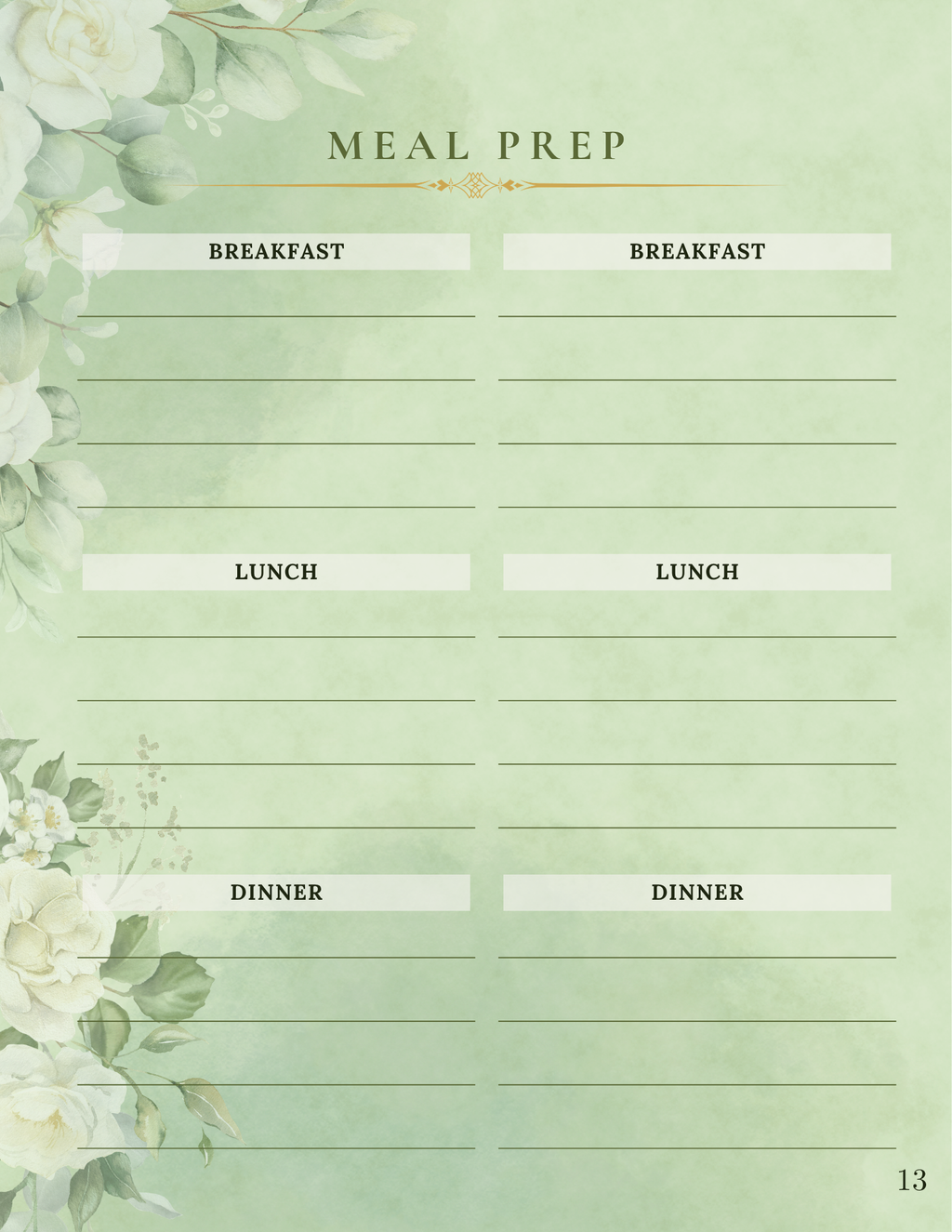 NOURISH Mindful Food Journal