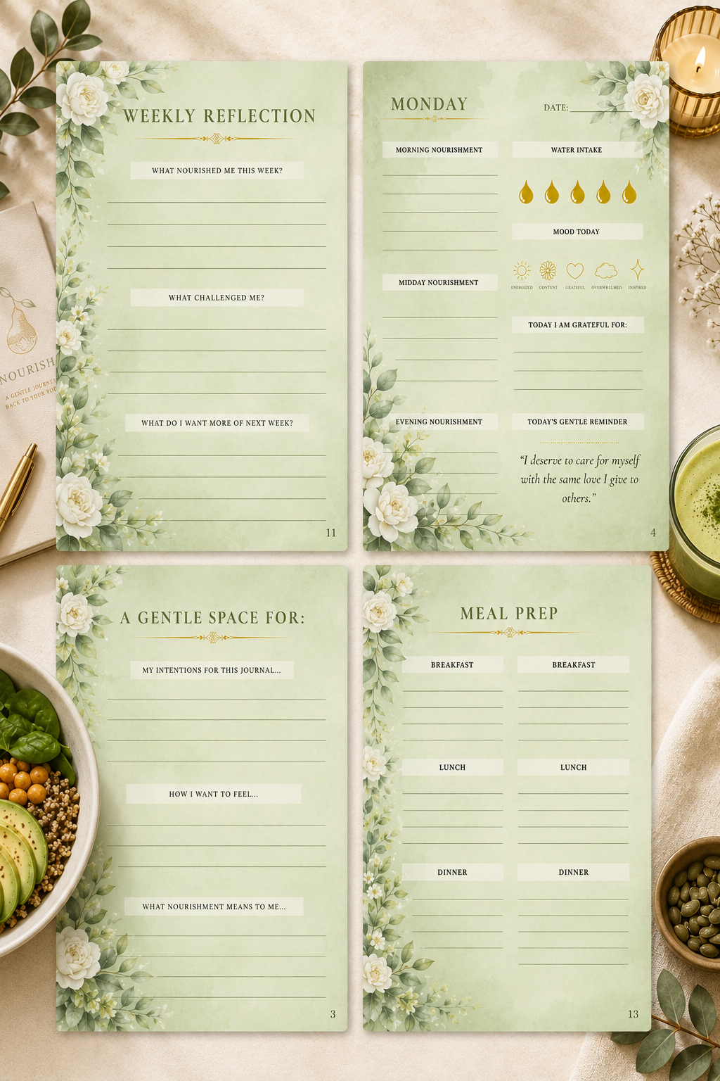 NOURISH Mindful Food Journal